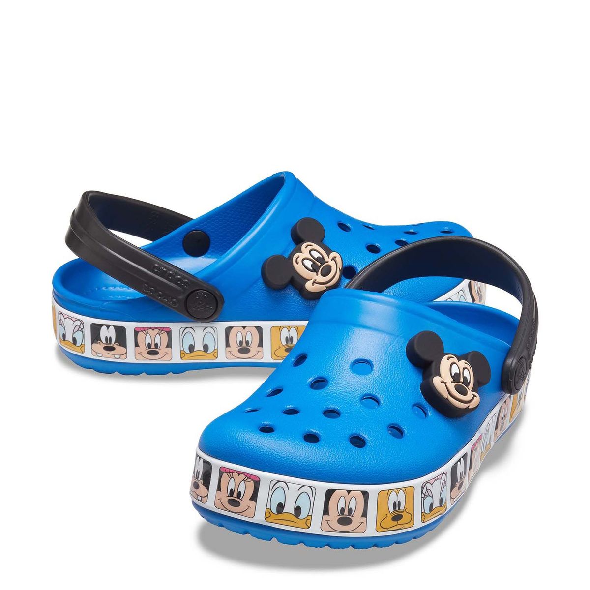 CROCS - Sandalias Niños  FL Mickey Mouse Clog T Cobalt Crocs