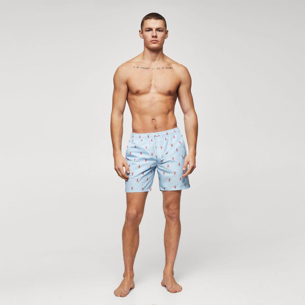 MANGO - Traje De Baño Hombre Mango