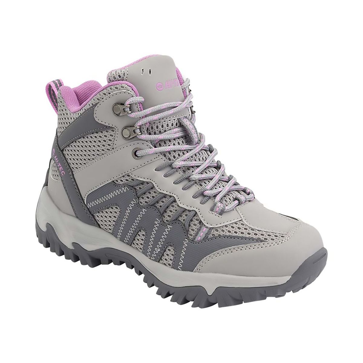 HI TEC - Zapatillas Deportivas Outdoor Mujer Santa Cruz Mid Wns Hi Tec Gris
