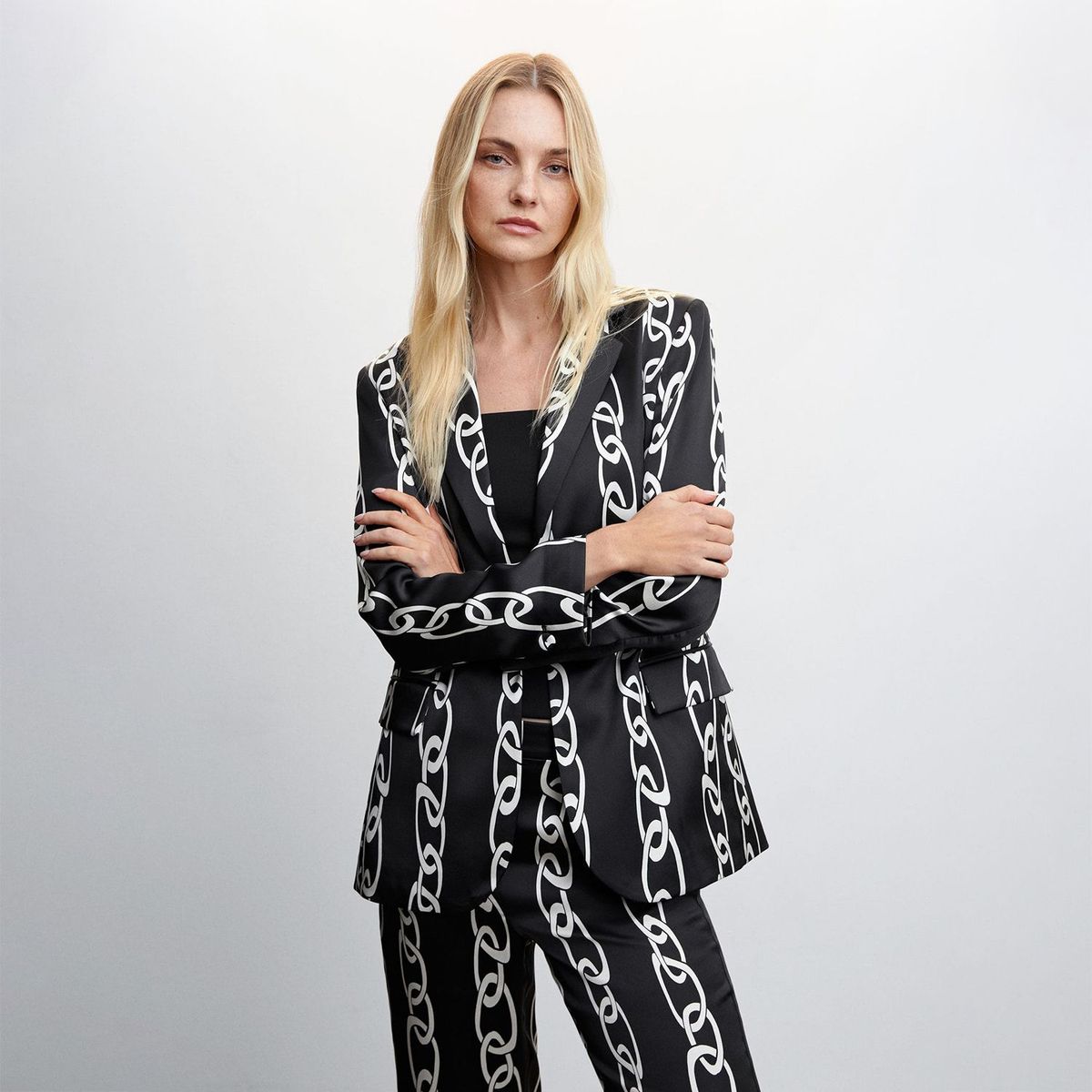 MANGO - Blazer Casual Mujer Mango