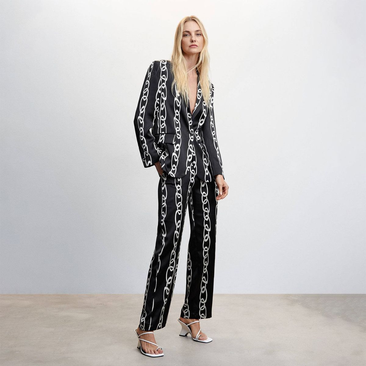 MANGO - Blazer Casual Mujer Mango