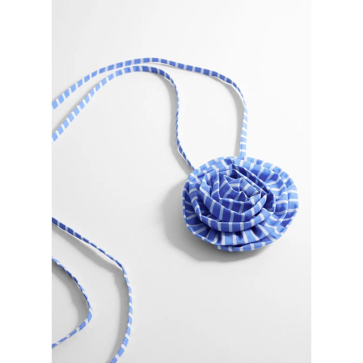 MANGO - Choker flor estampada