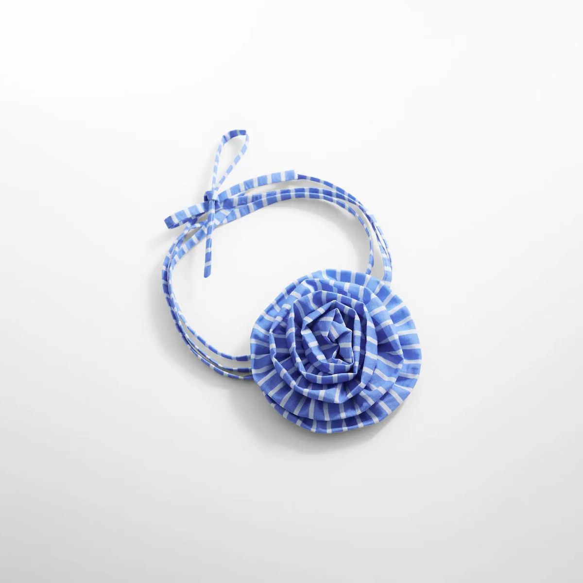 MANGO - Choker flor estampada