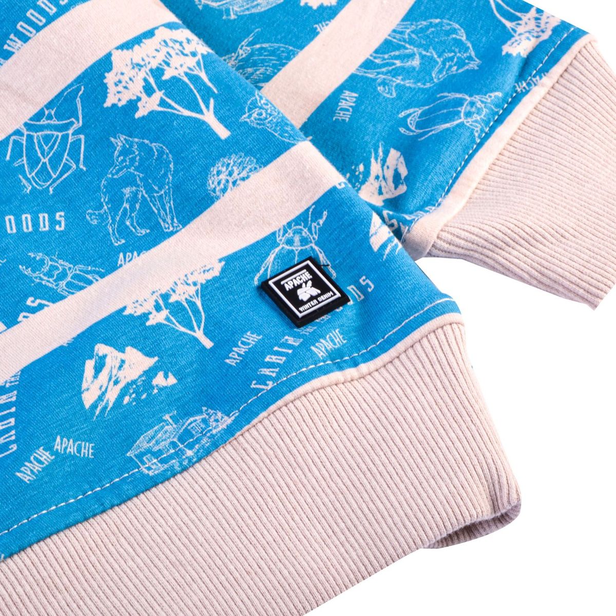 PILLIN - Polera Cerrado C/capucha Niño