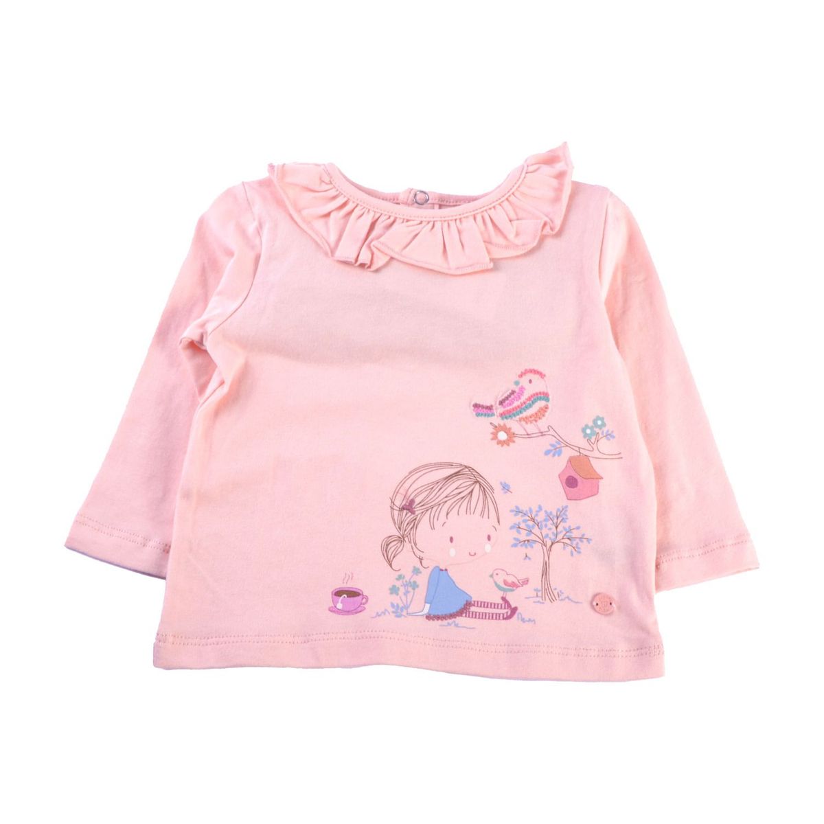 PILLIN - Polo Bebé niña Algodón Pillin