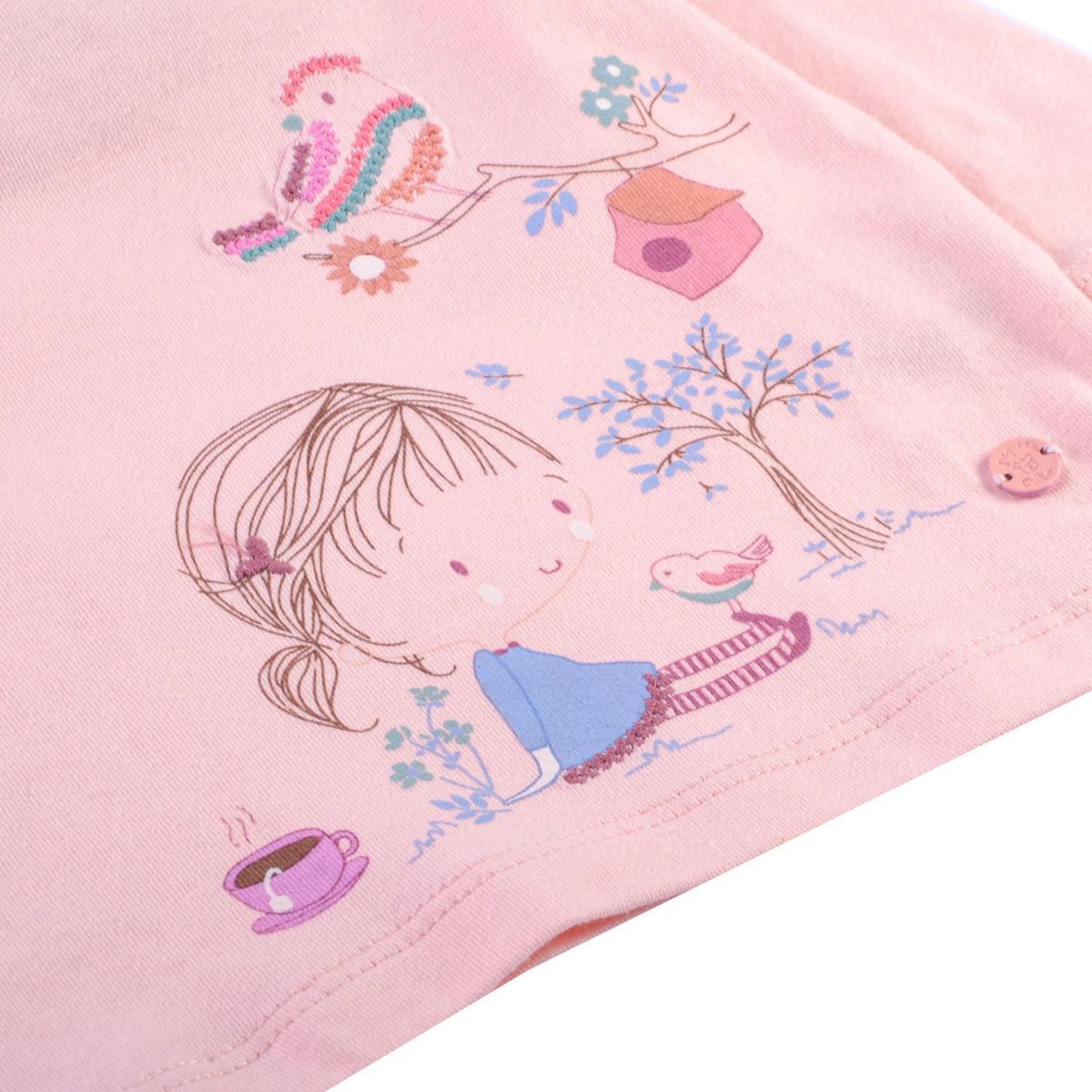 PILLIN - Polo Bebé niña Algodón Pillin