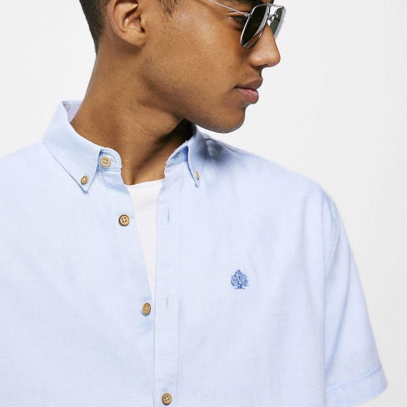 SPRINGFIELD - Camisa Manga Corta Hombre Springfield