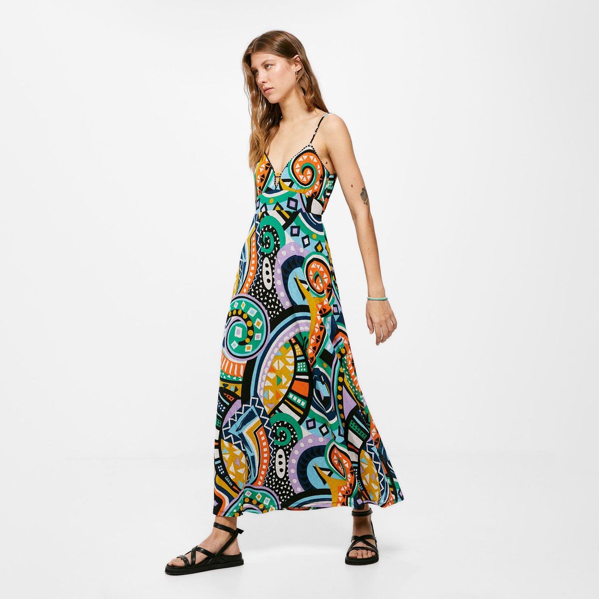 SPRINGFIELD - Vestido Largo Mujer Springfield