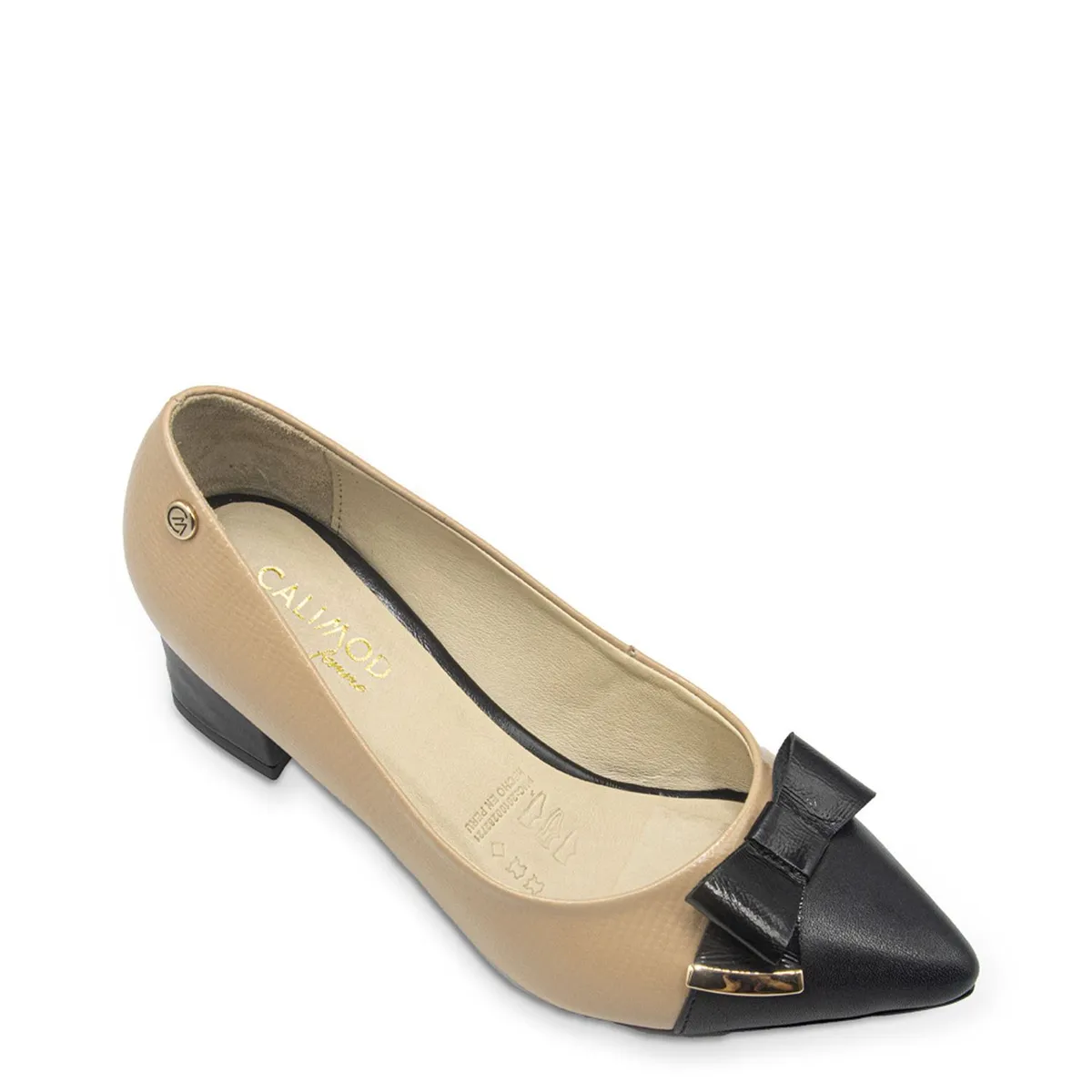 CALIMOD FEMME - Zapatos de vestir Mujer VGE001 PIEL Calimod Femme Marrón