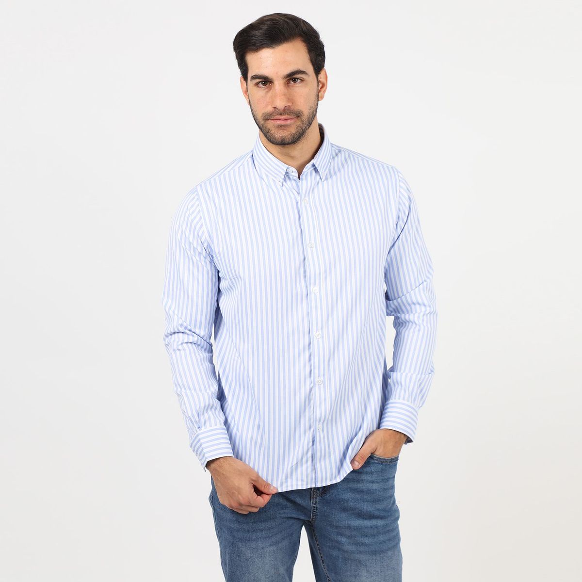 UNIVERSITY CLUB - Camisa Manga Larga Hombre UNIVERSITY CLUB