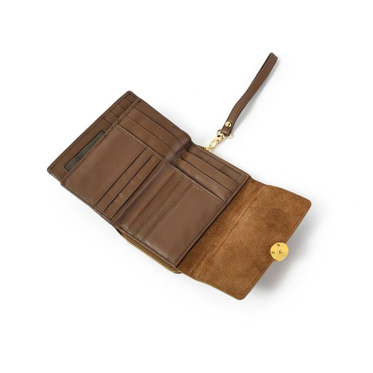 AMPHORA - Billetera Cecow Marron Amphora