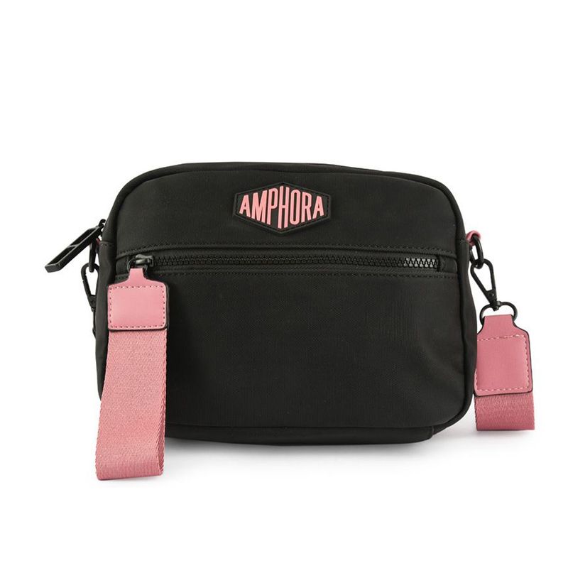 AMPHORA - Crossbody Edamia Negro Amphora