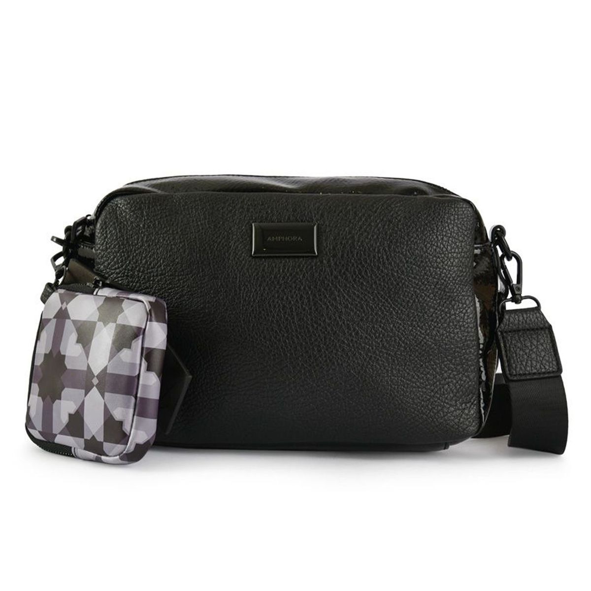 AMPHORA - Crossbody Amphora Portugal Negro