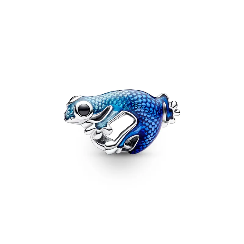 PANDORA - Charm Gecko Azul Metálico