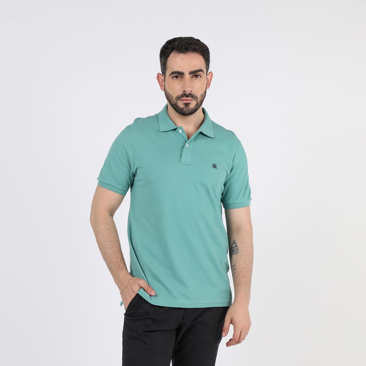  - Polo Con Cuello 100% Pima Hombre Cascais