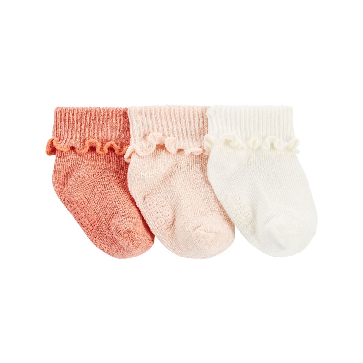 CARTER'S - Medias Bebé Niña Pack X3 Carters