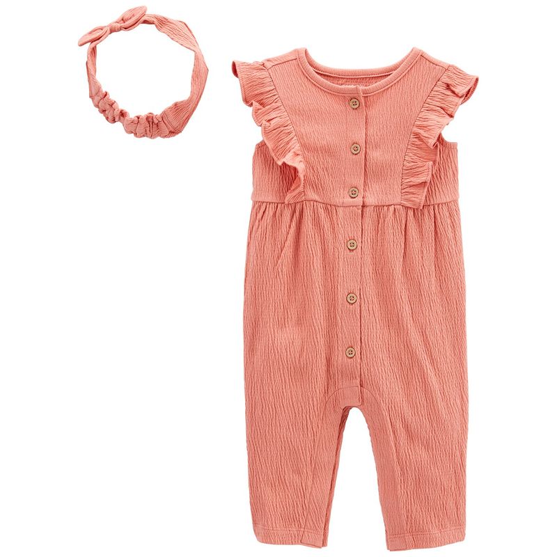 CARTER'S - Conjunto Bebé Niña 2 Piezas Algodón Carters