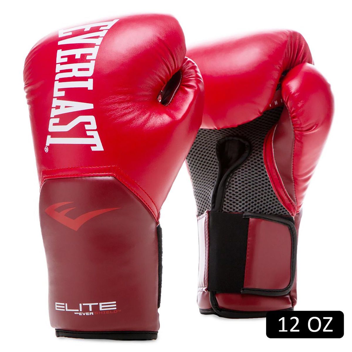 EVERLAST - Guante De Box Everlast Elite V2 Trn Rojo 12 Oz