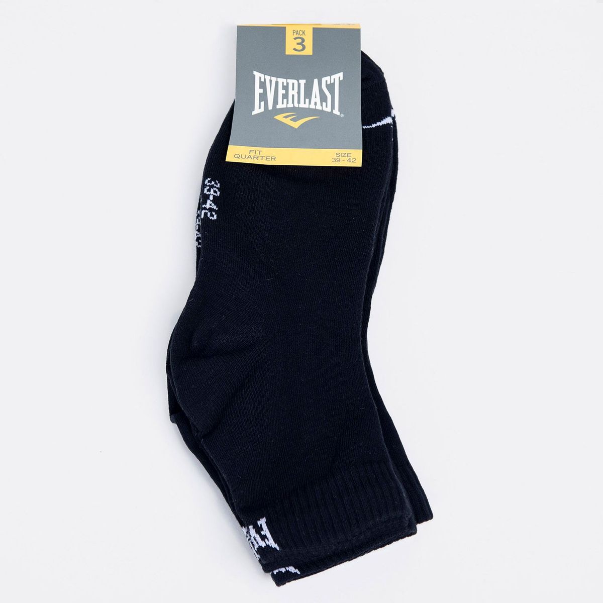 EVERLAST - Pack X3 Medias Deportivas Hombre Everlast Tobilleras