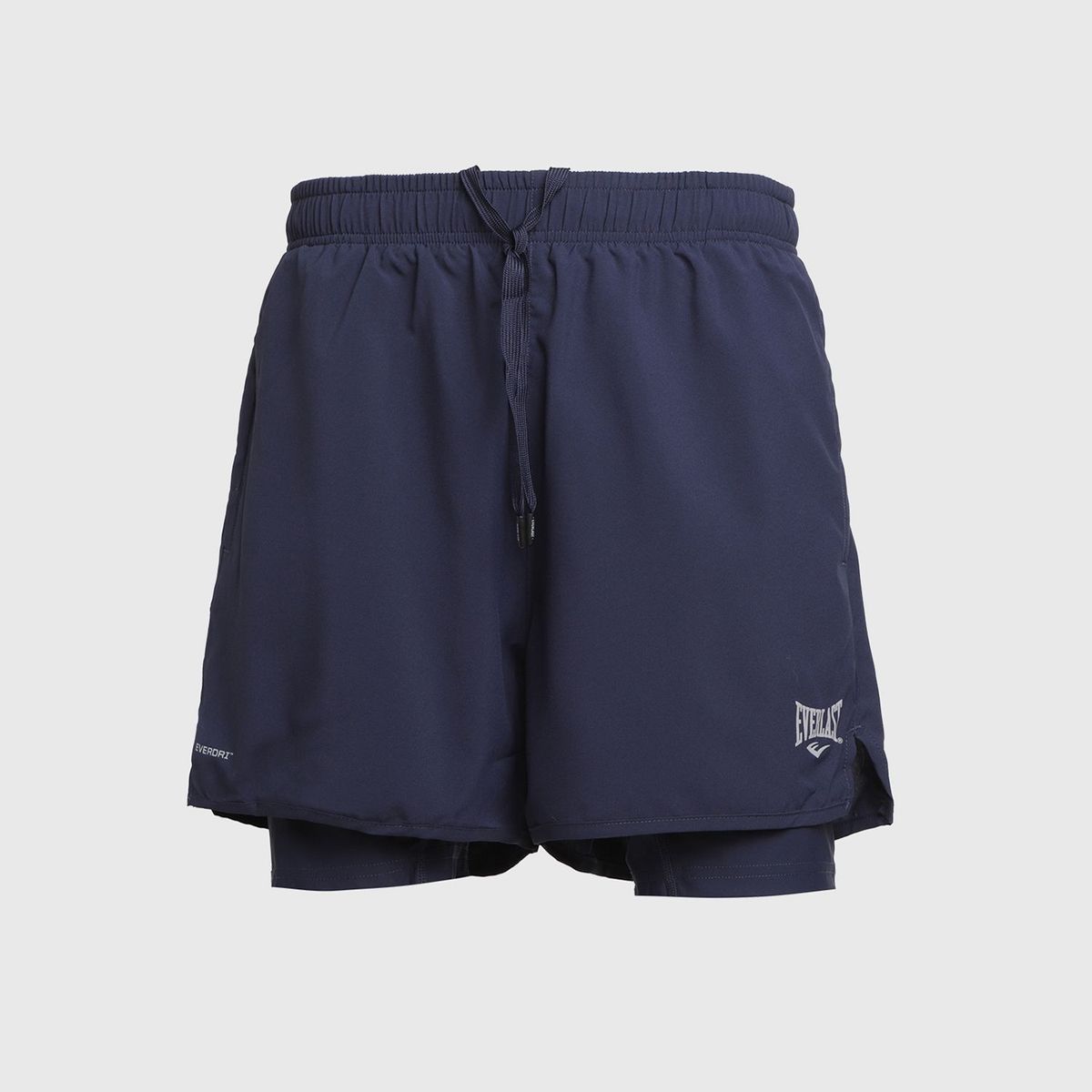 EVERLAST - Short Deportivo Hombre 2 En 1 Con Licra Everlast