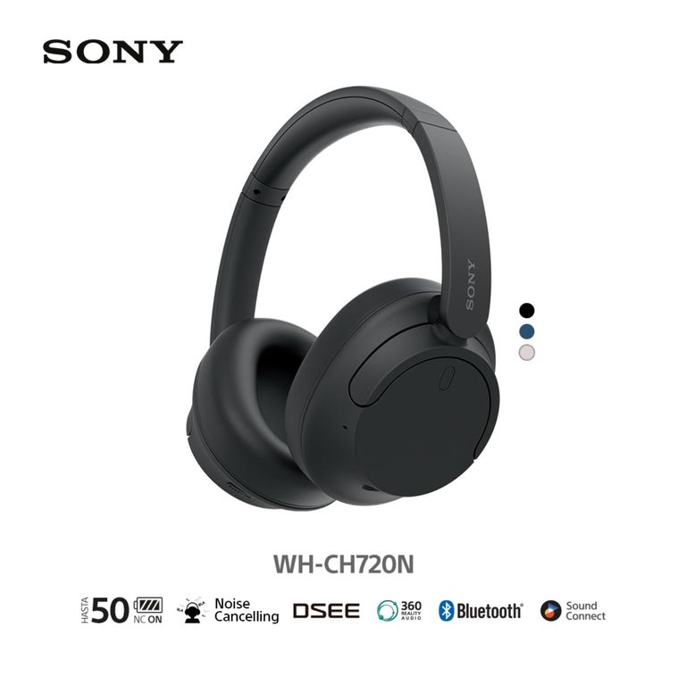 Sony Audífonos Bluetooth WH-CH720N Noise Cancelling