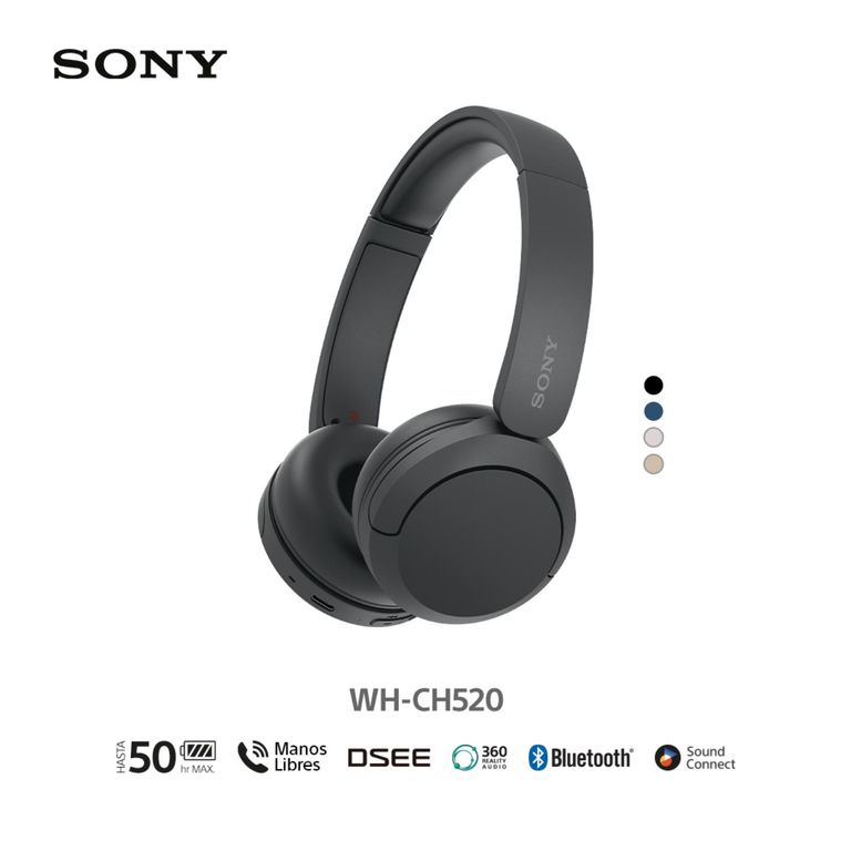 Sony Audífonos Bluetooth Wh-Ch520