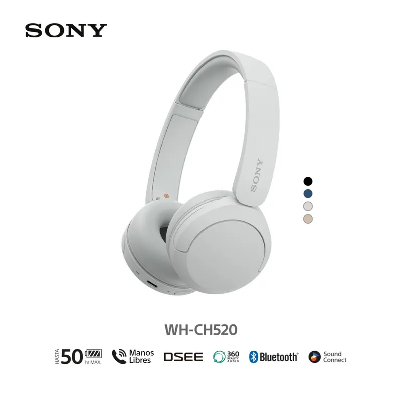 SONY - Sony Audífonos Bluetooth Wh-Ch520