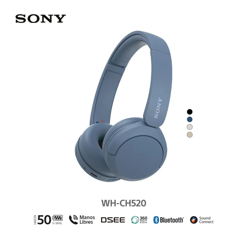 SONY - Sony Audífonos Bluetooth Wh-Ch520
