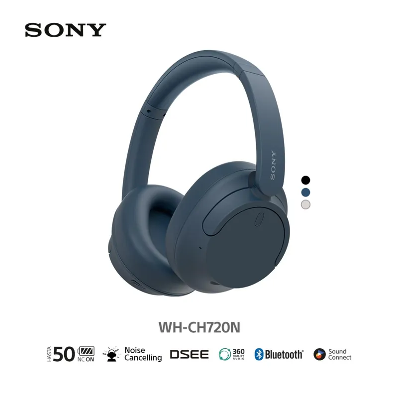 SONY - Sony Audífonos Bluetooth WH-CH720N Noise Cancelling