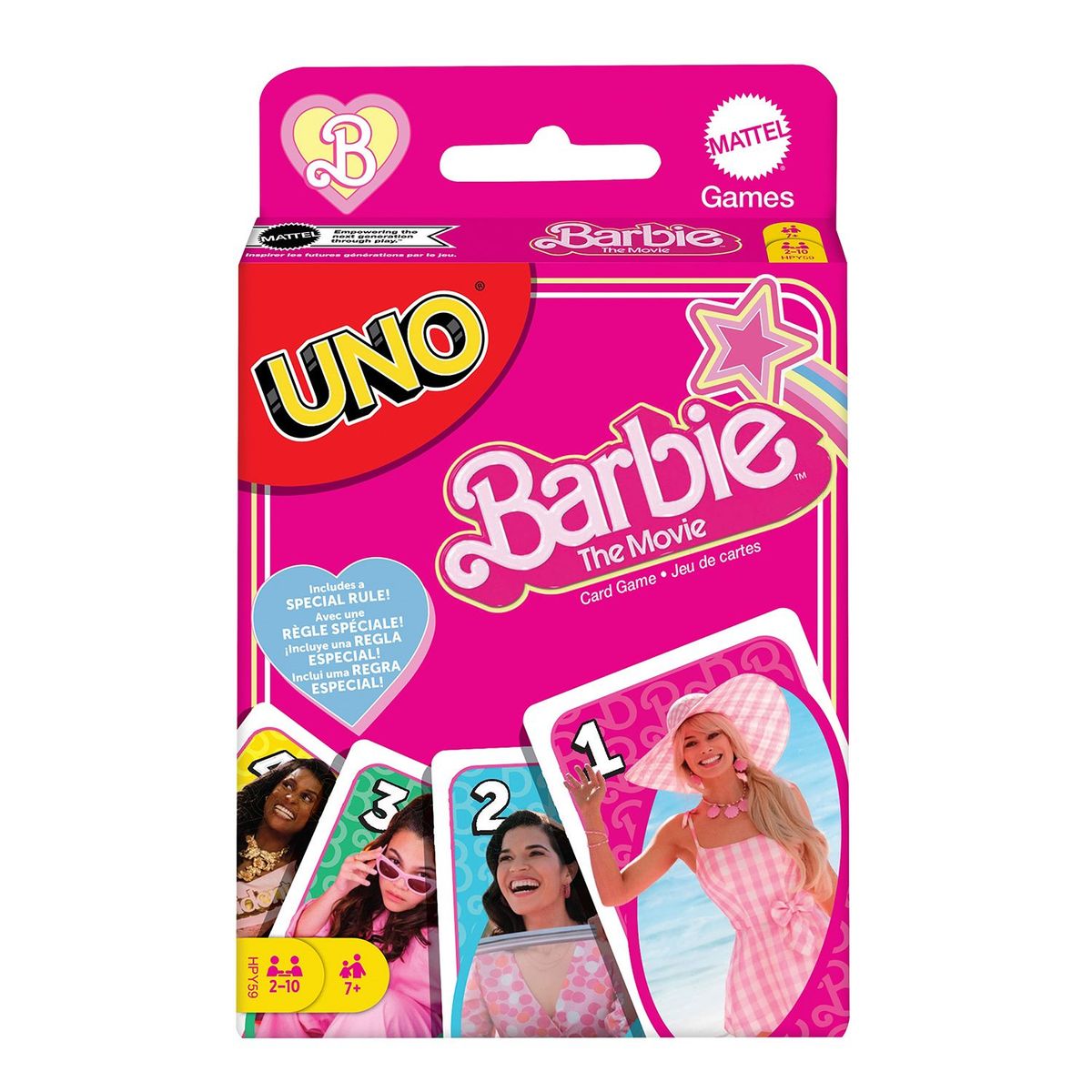 BARBIE - UNO Cartas Barbie La Película