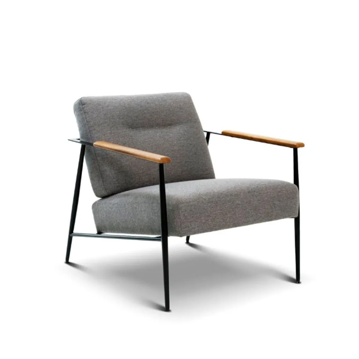 ROSEN - Poltrona FOSSVELEN Tela Gris