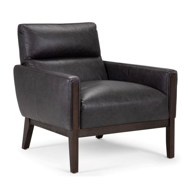 ROSEN - Poltrona TIMBER Cuero - Stone