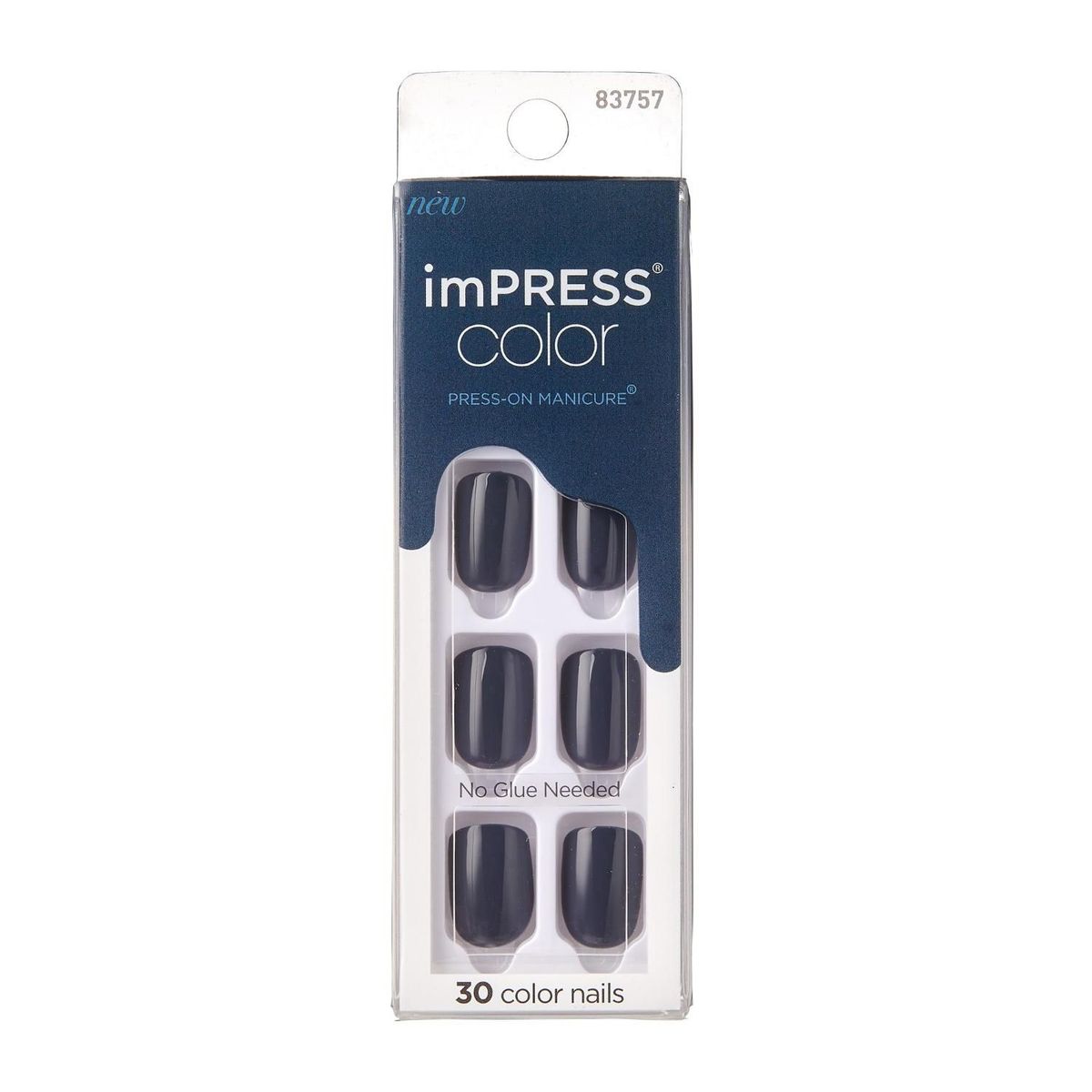 KISS - Uñas Press On Impress Color Graytitude Kiss
