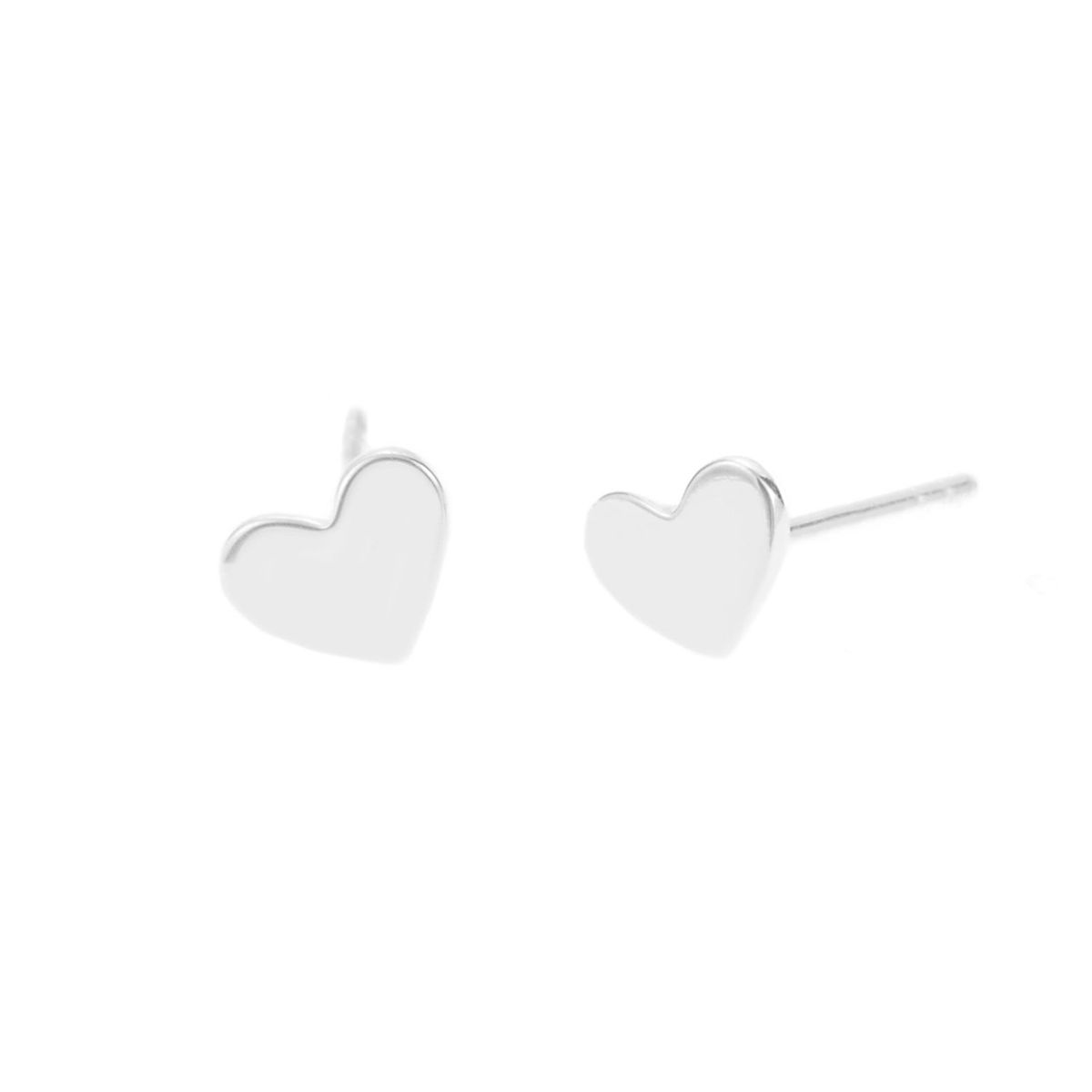 BALIQ - Aretes Corazon Plata 925