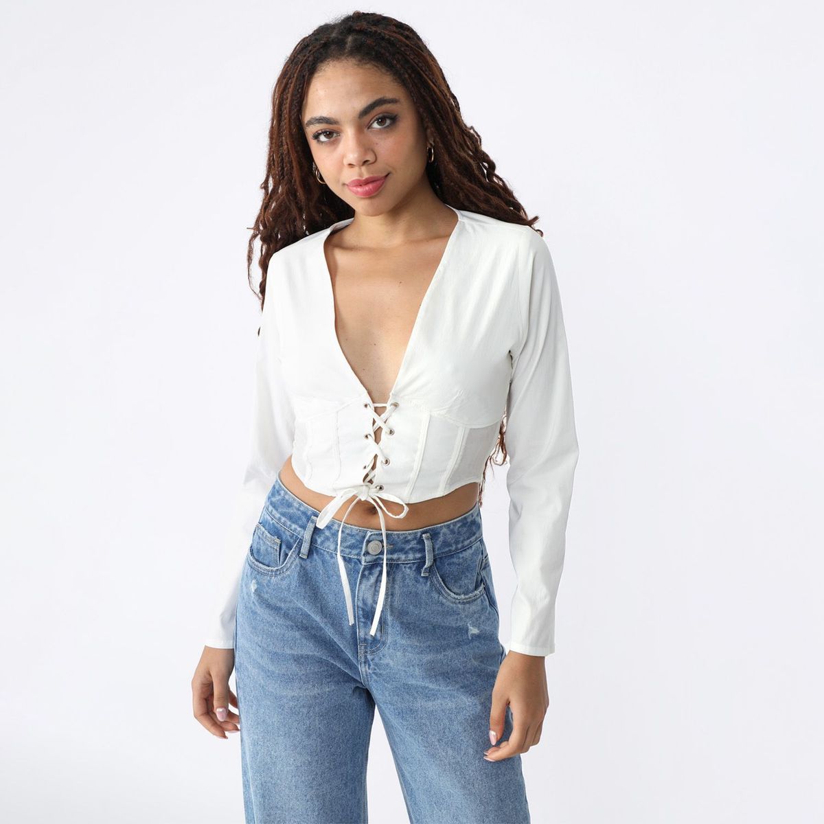 SYBILLA - Blusa Manga Larga Mujer Sybilla