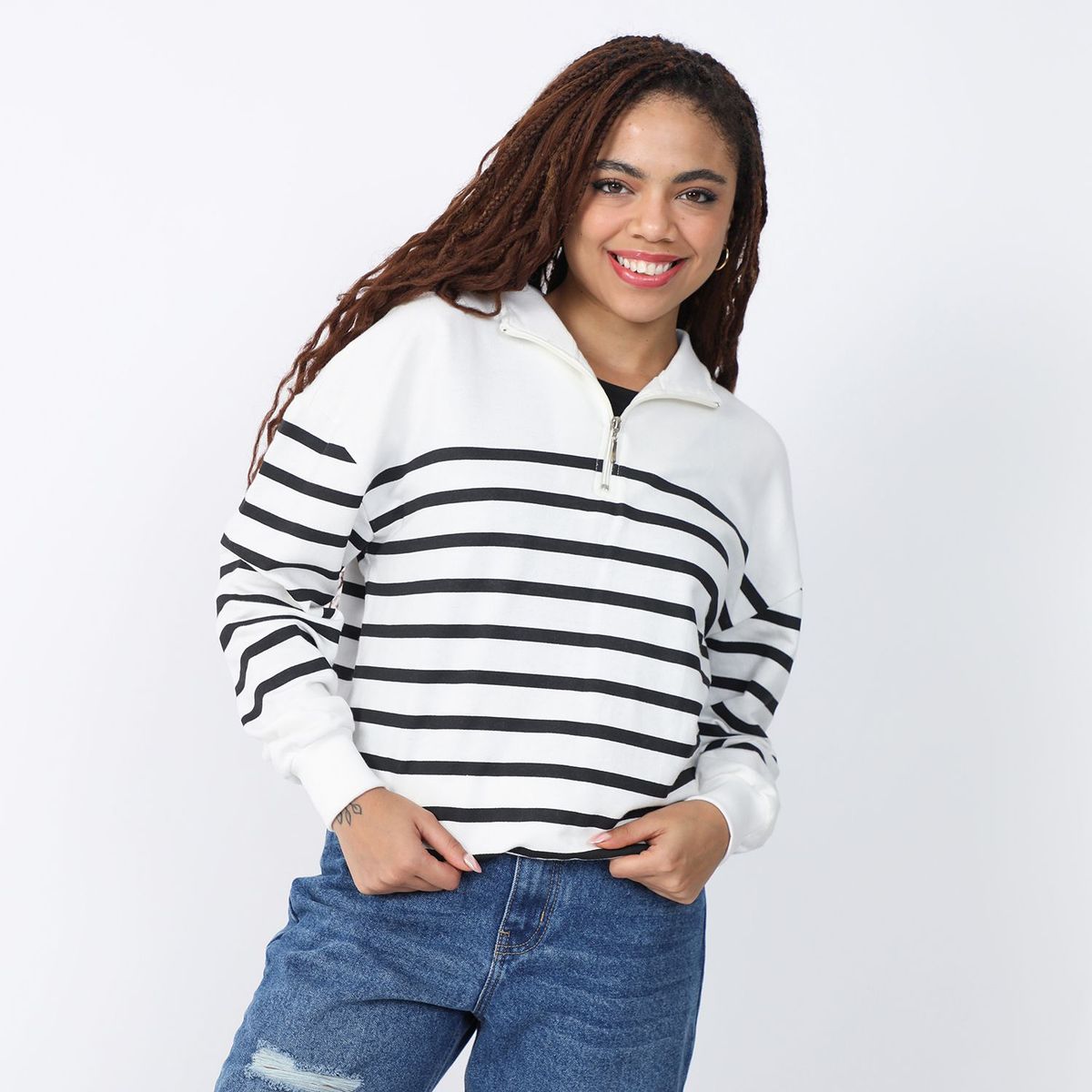 SYBILLA - Polera Casual Mujer Sybilla