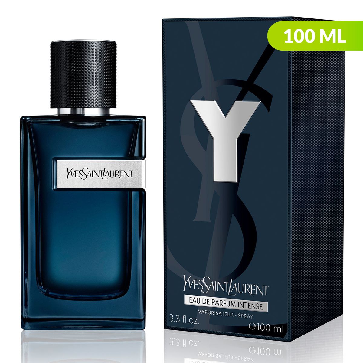 YVES SAINT LAURENT - Y Eau De Parfum Intense 100ml YVES SAINT LAURENT Hombre