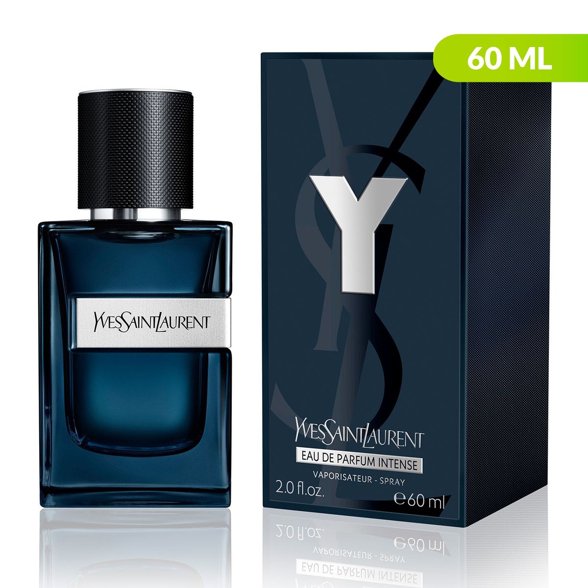YVES SAINT LAURENT - Y Eau De Parfum Intense 60ml YVES SAINT LAURENT Hombre
