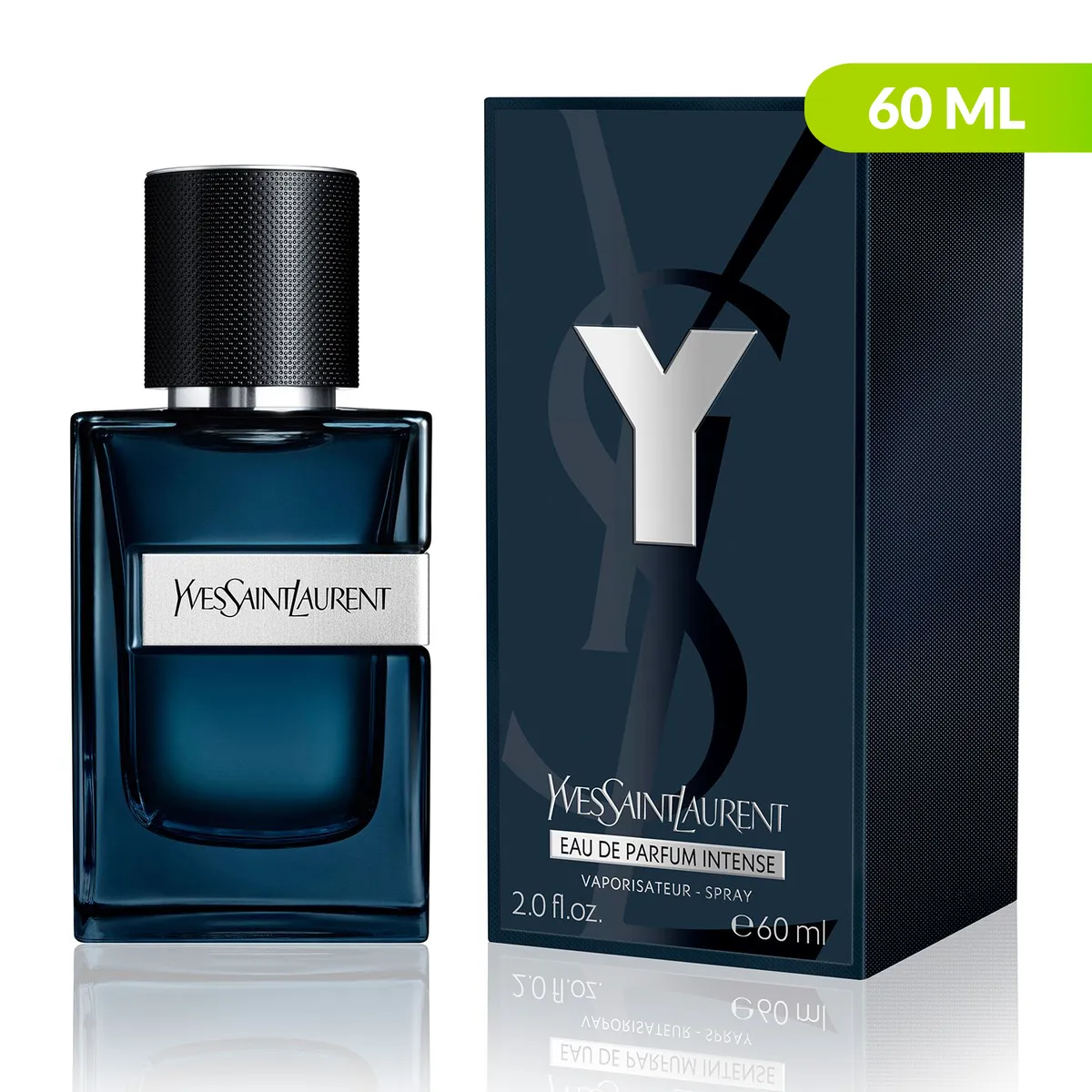 YVES SAINT LAURENT - Y Eau De Parfum Intense 60ml YVES SAINT LAURENT Hombre
