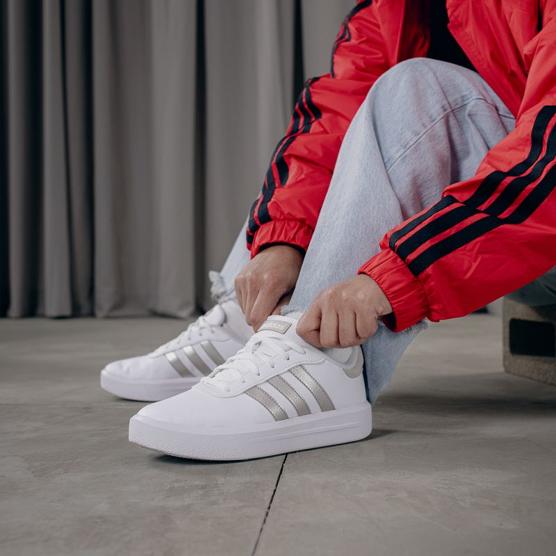 Zapatillas Blancas De Tela Adidas Tenis Casual Adidas Superstar