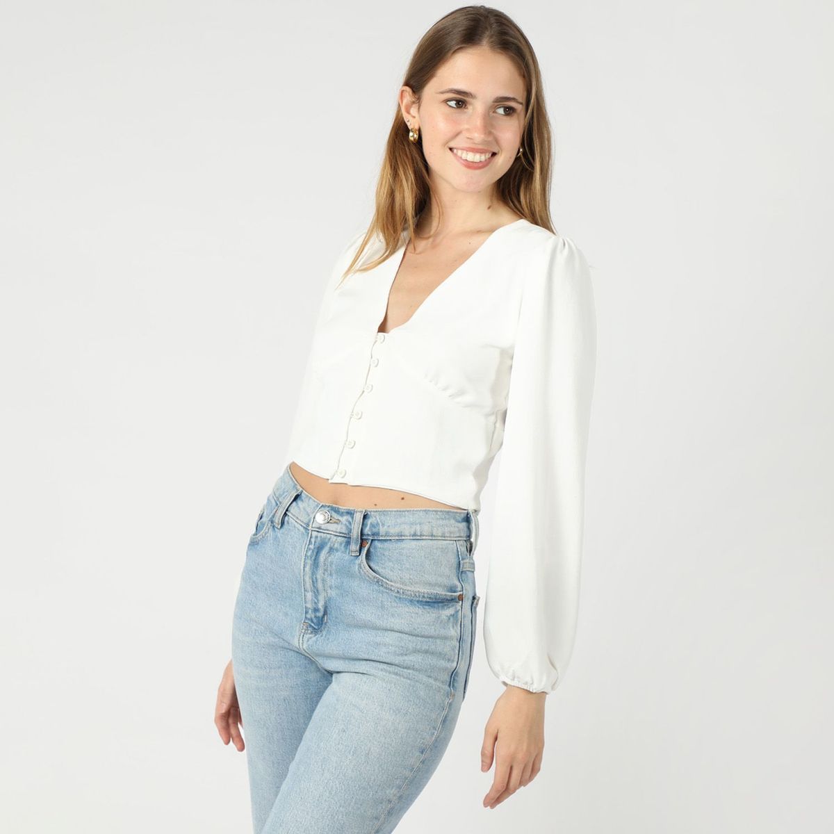 SYBILLA - Blusa Manga Larga Mujer Sybilla