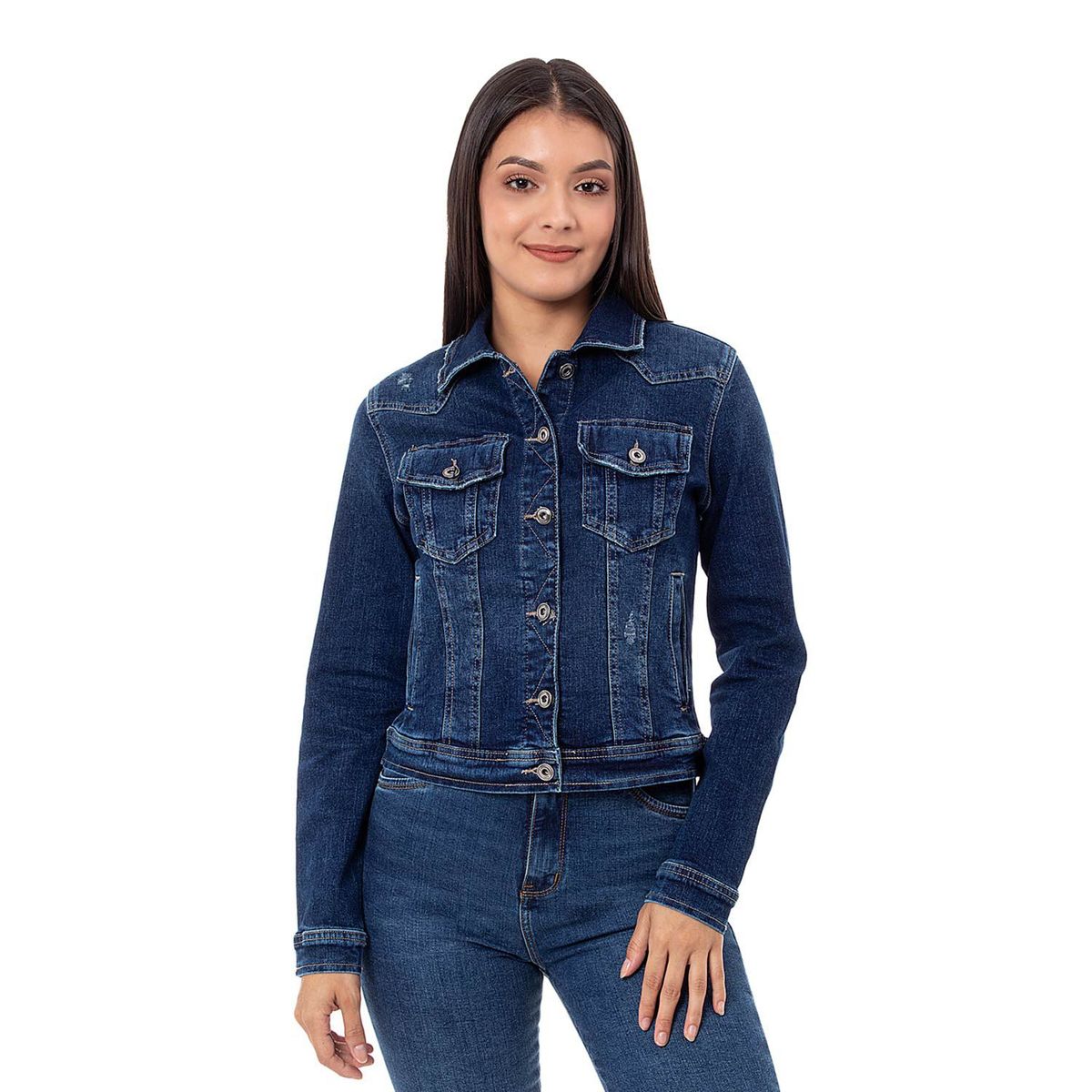 PIONIER - Casaca Jean Mujer Pioner