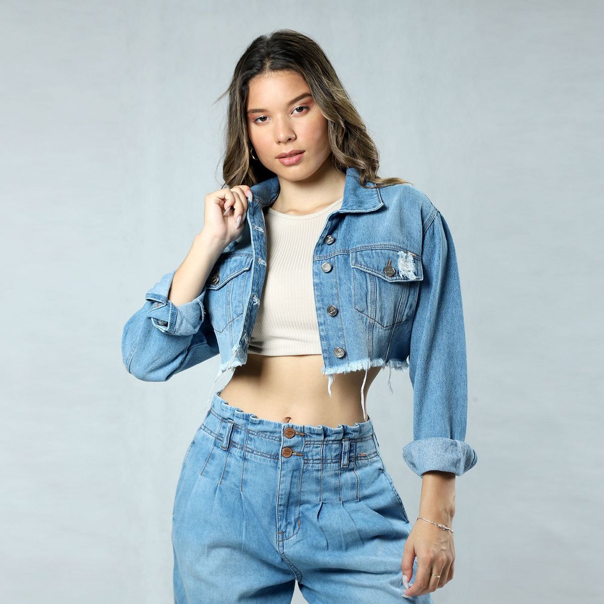 FORDAN JEANS - Casaca Jean Mujer Fordan Jeans