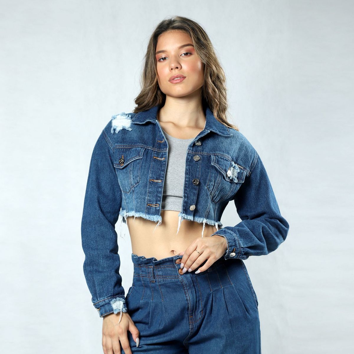 FORDAN JEANS - Casaca Jean Mujer Fordan Jeans