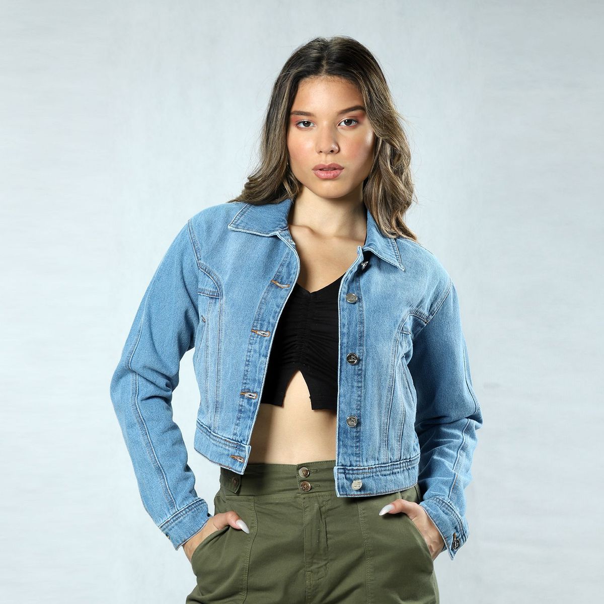 FORDAN JEANS - Casaca Jean Mujer Fordan Jeans