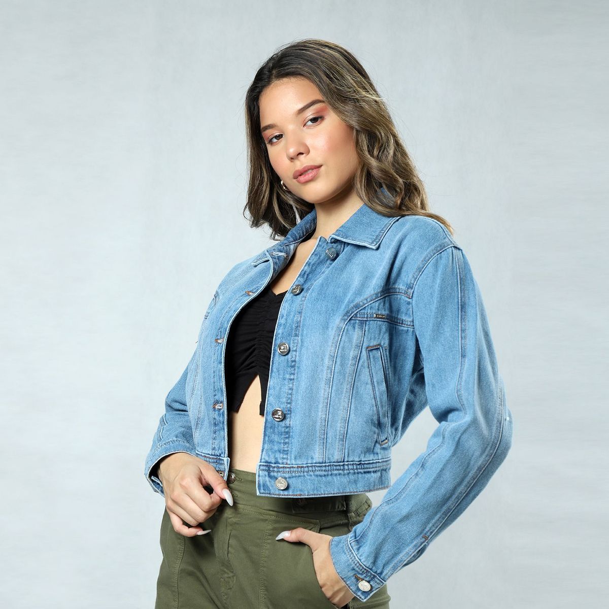 FORDAN JEANS - Casaca Jean Mujer Fordan Jeans