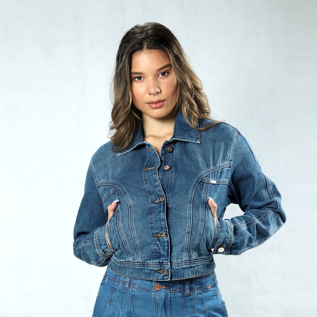 FORDAN JEANS - Casaca Jean Mujer Fordan Jeans