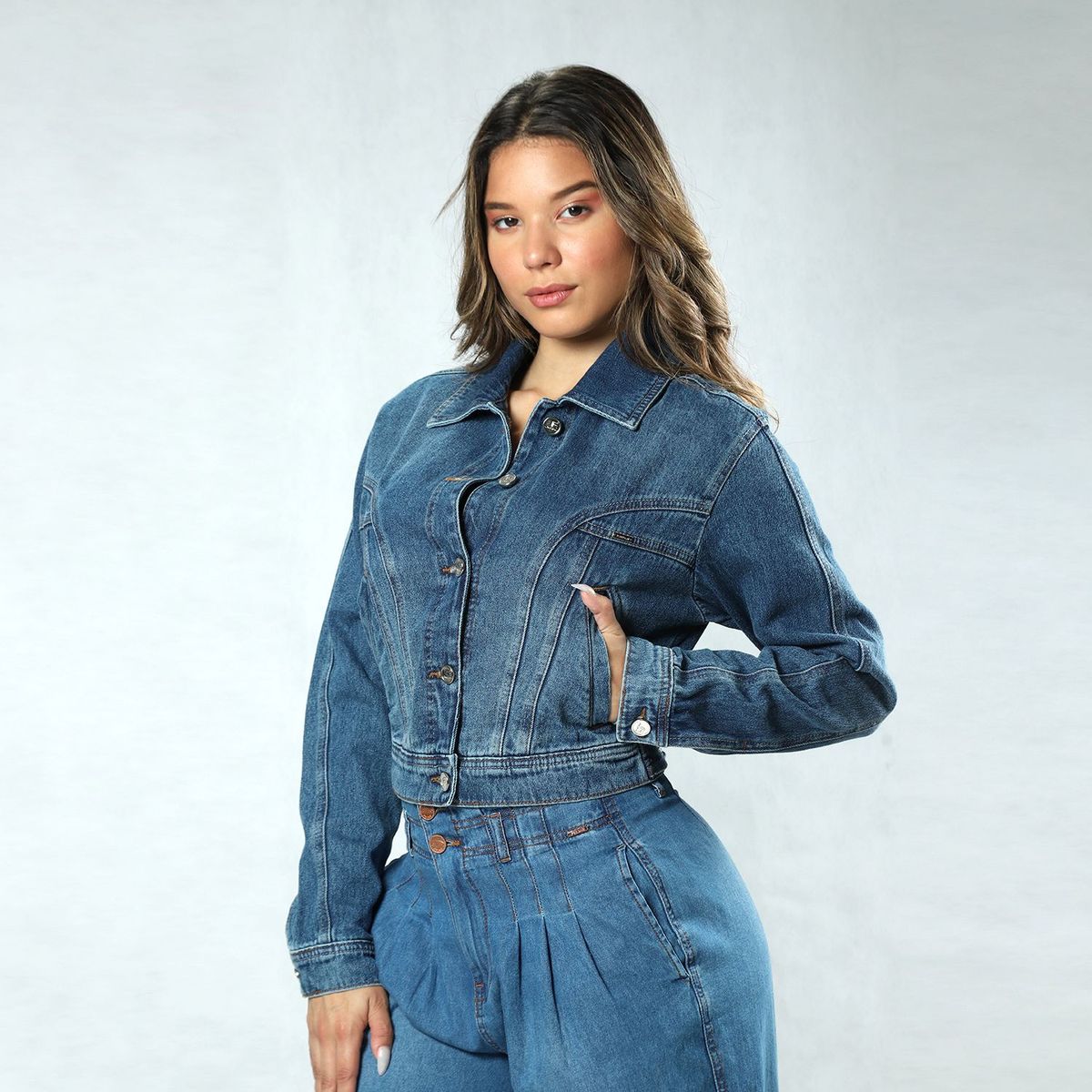 FORDAN JEANS - Casaca Jean Mujer Fordan Jeans