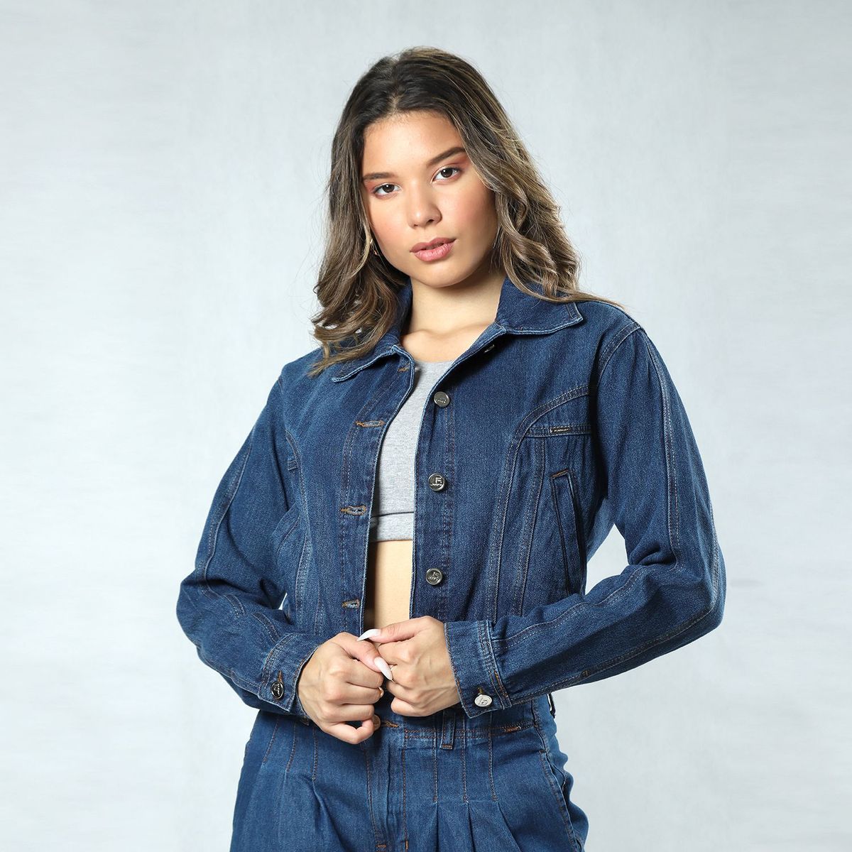 FORDAN JEANS - Casaca Jean Mujer Fordan Jeans