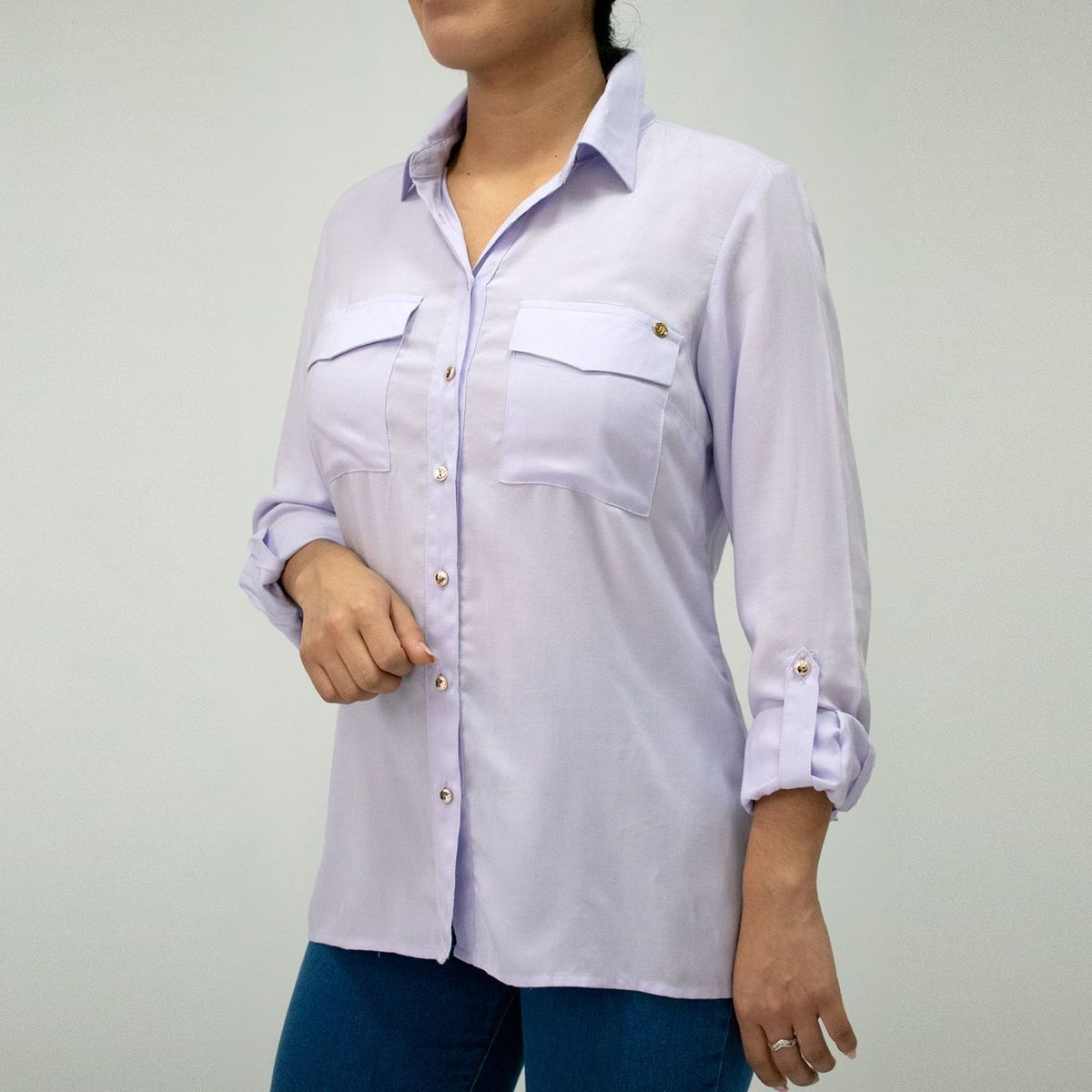 FORDAN JEANS - Blusa Manga Larga Mujer Fordan Jeans